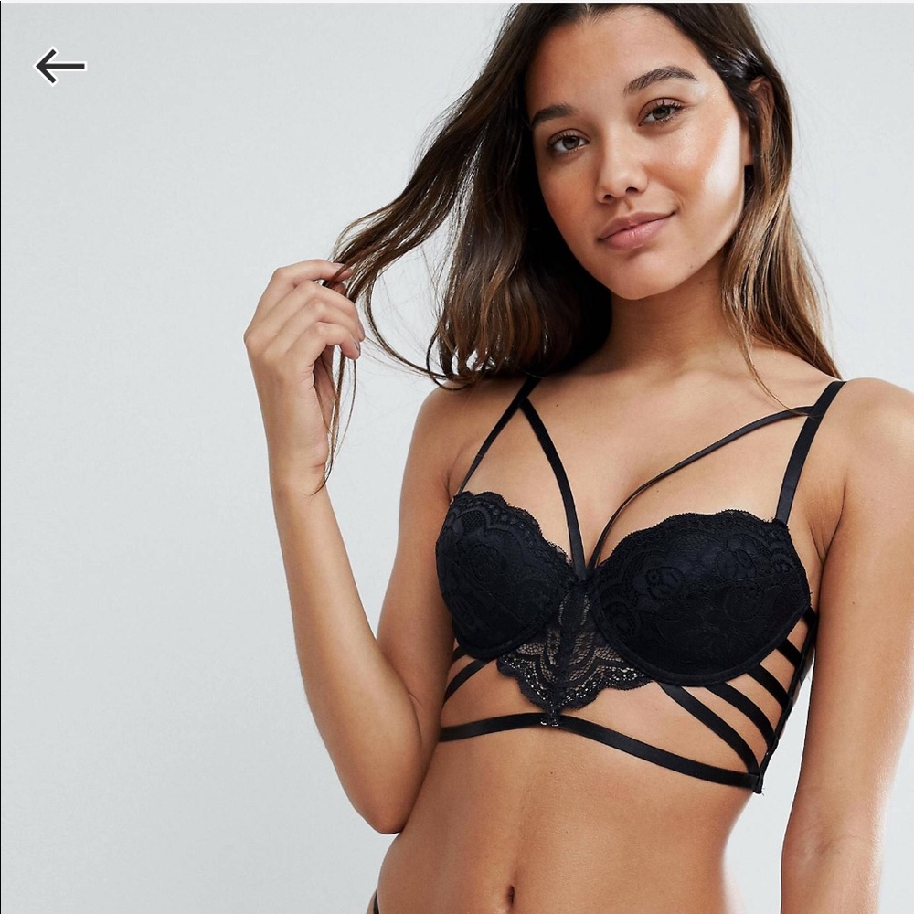 🖤Set - Sexy ASOS black bondage lingerie🖤